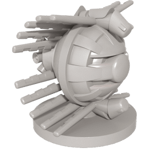 Starship Interstellar: Governative Probe Plastic Miniature