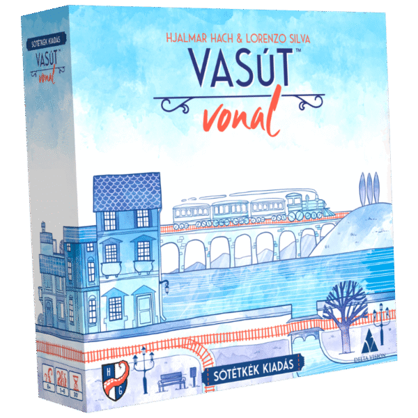 Vasút vonal - Sötétkék kiadás